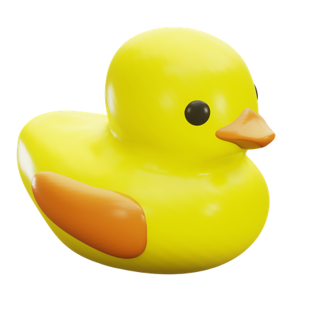 Pato de borracha  3D Icon