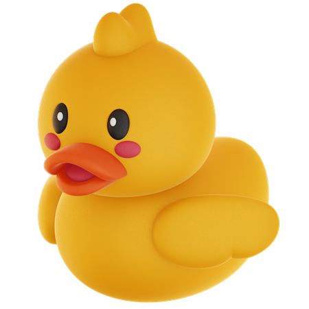 Juguete pato de goma  3D Icon