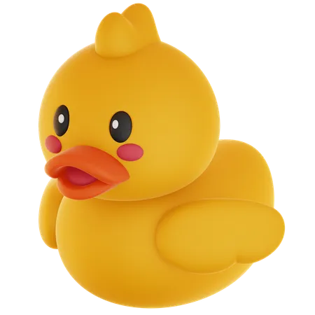 Juguete pato de goma  3D Icon