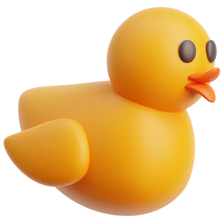 Juguete pato de goma  3D Icon