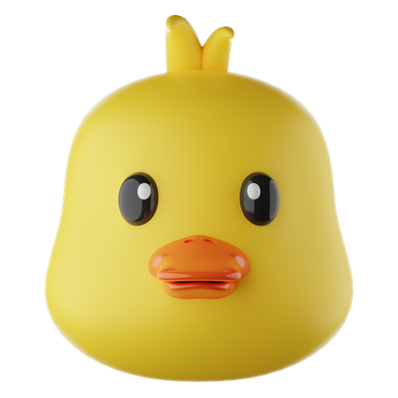 Emoji de pato  3D Icon