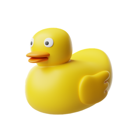 Patos de goma  3D Icon