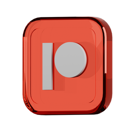 Patréon  3D Icon