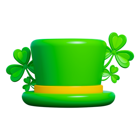 Patrick Day Hat  3D Icon