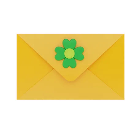 Patricks Day Mail  3D Icon