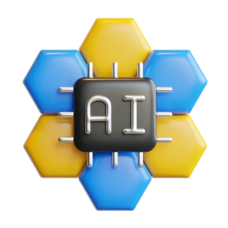 Patrón de ai  3D Icon