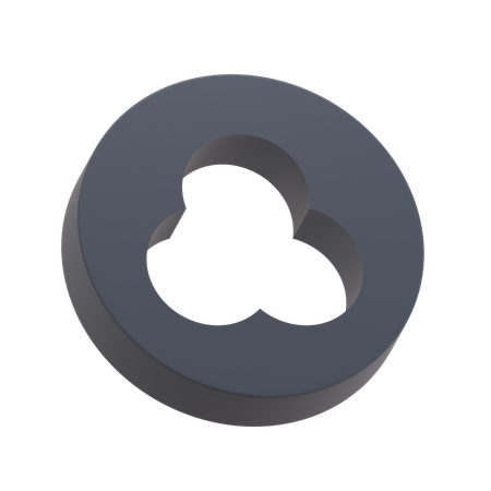 Patrón de círculo 2  3D Icon