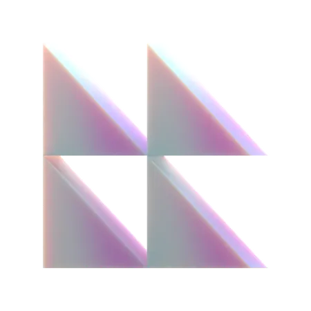 Patrón de triángulo  3D Icon