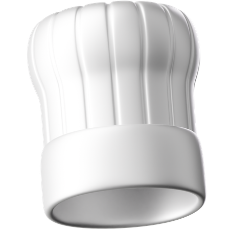 Toque de chef  3D Icon