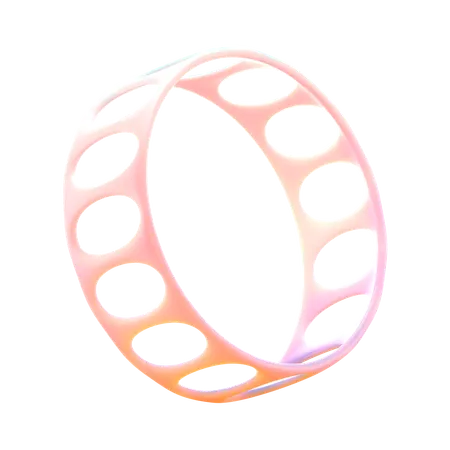 Pattern Cylinder  3D Icon