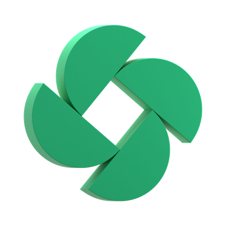 Pattern half circles  3D Icon