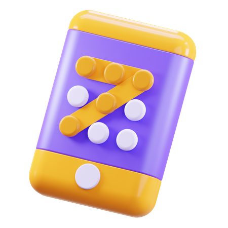 Pattern Lock  3D Icon