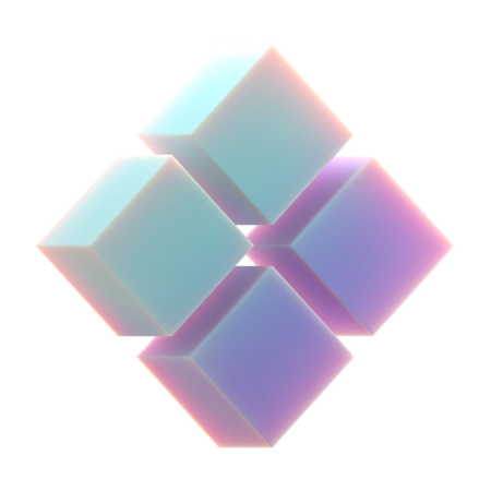Pattern Squares  3D Icon