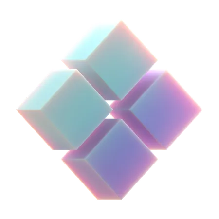 Pattern Squares  3D Icon