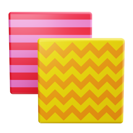 Patterned Paper  3D Icon