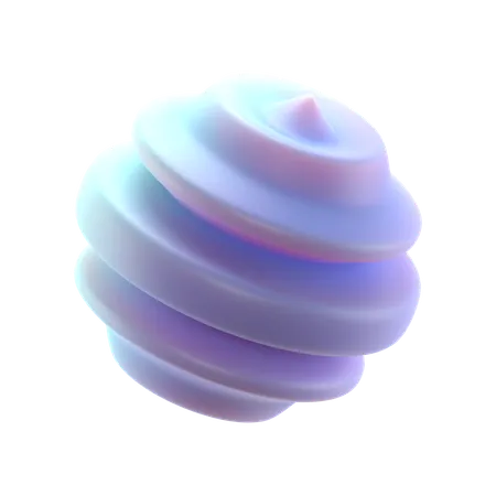 Patterned Sphere 2  3D Icon