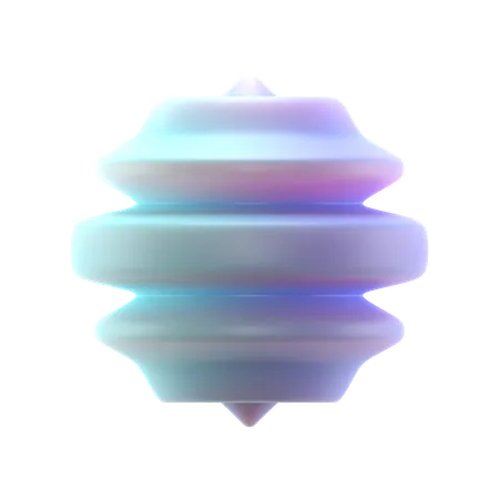 Patterned Sphere  3D Icon