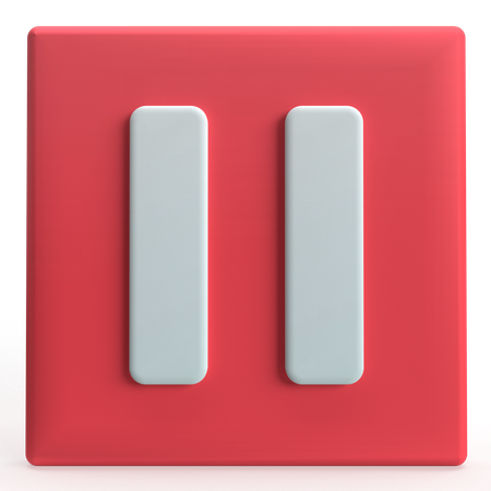 Pausa  3D Icon