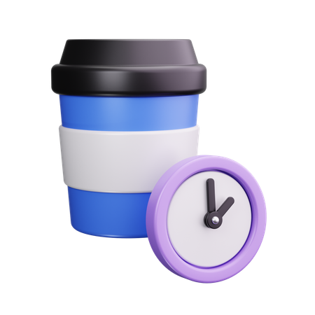 Pause café  3D Icon