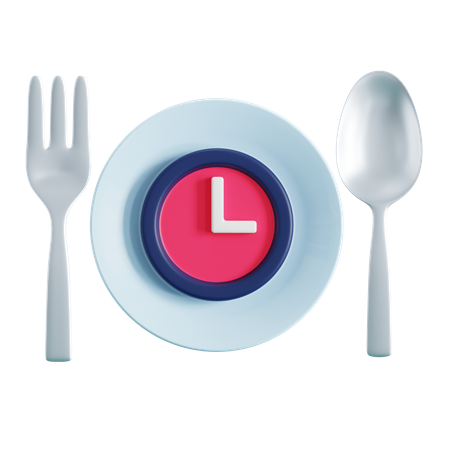 Pause-repas  3D Icon