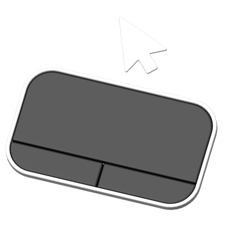 Pavé tactile  3D Icon