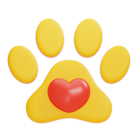 PAW  3D Icon