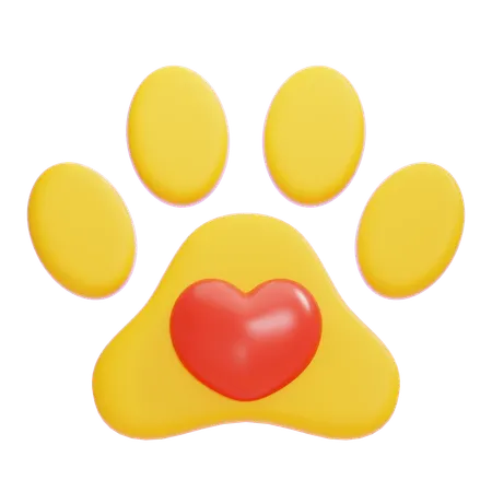 PAW  3D Icon