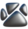 Paw Abstract Shape