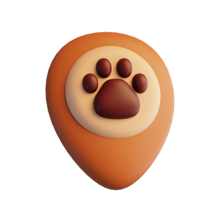 足の位置  3D Icon