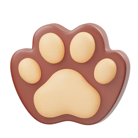 Paws  3D Icon