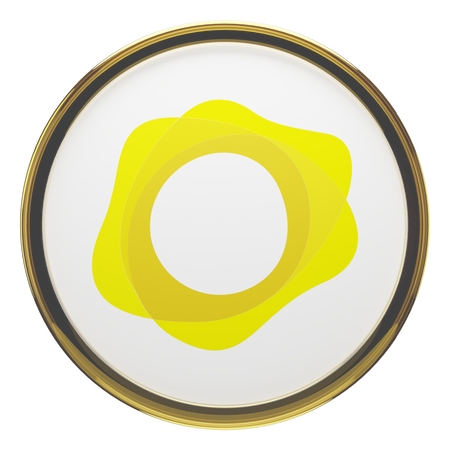 Paz de oro  3D Icon