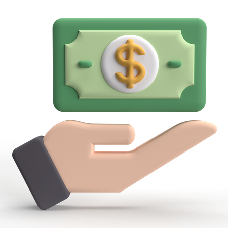 Pay  3D Icon