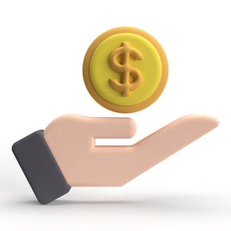 Pay  3D Icon