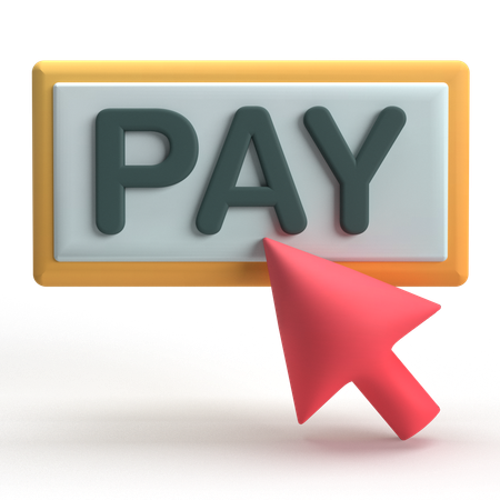Pay  3D Icon