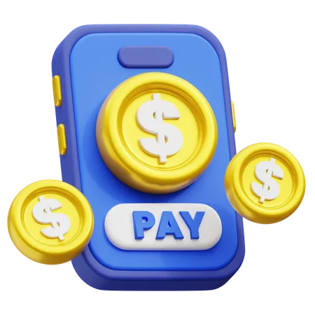 Pay  3D Icon