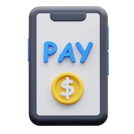 Pay Button  3D Icon