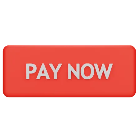 Pay Button 3D Icon