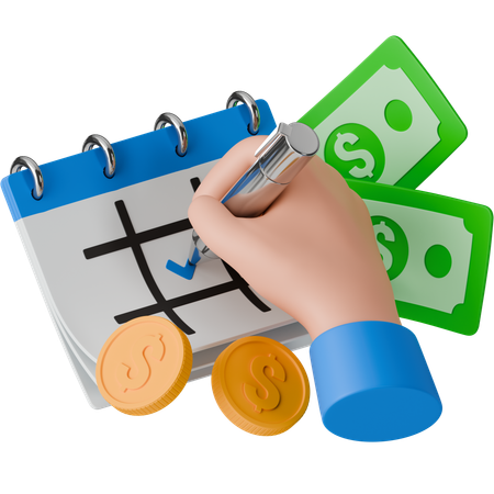 Pay Day  3D Icon