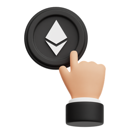 Pay on Ethereum  3D Icon