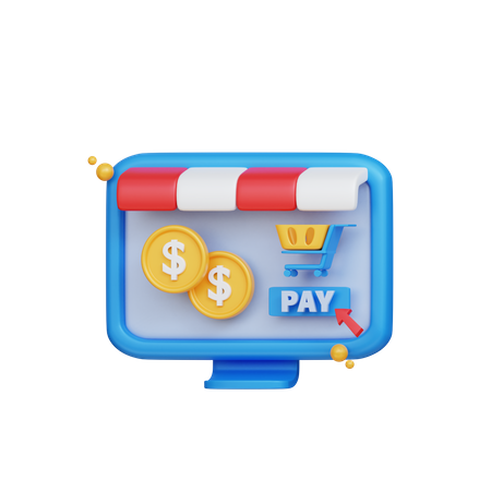 Pay Per Click  3D Icon