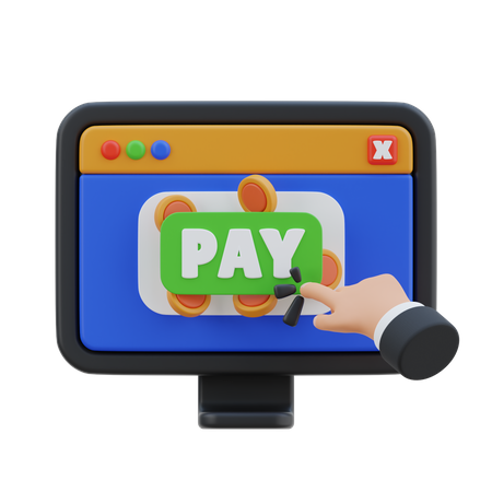 Pay Per Click  3D Icon