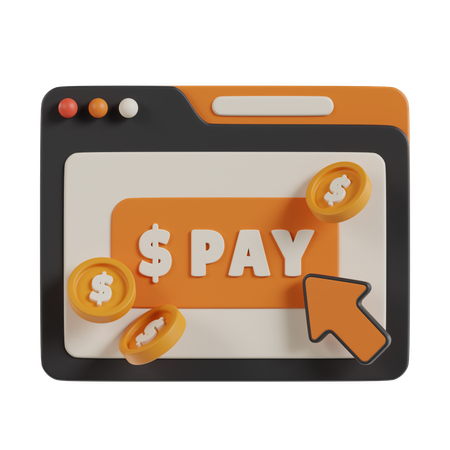 Pay Per Click  3D Icon