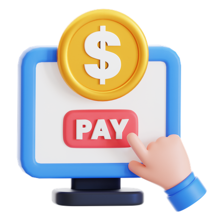 PAY PER CLICK  3D Icon