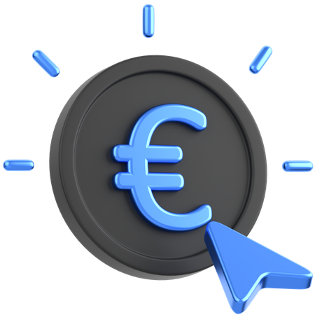 Pay Per Click  3D Icon