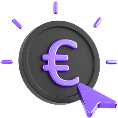 Pay Per Click  3D Icon