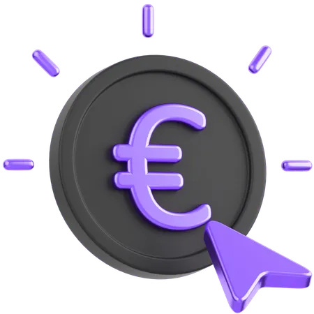 Pay Per Click  3D Icon