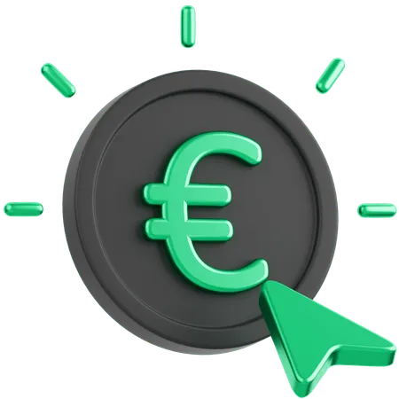 Pay Per Click  3D Icon
