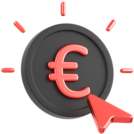 Pay Per Click  3D Icon