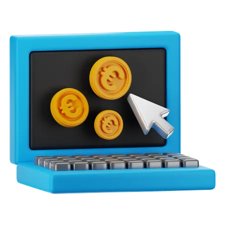 Pay Per Click  3D Icon