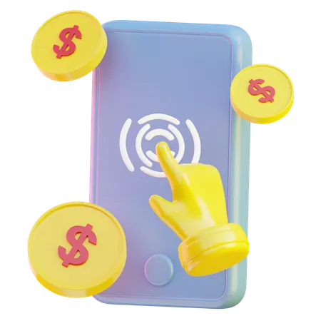 Pay Per Click  3D Icon